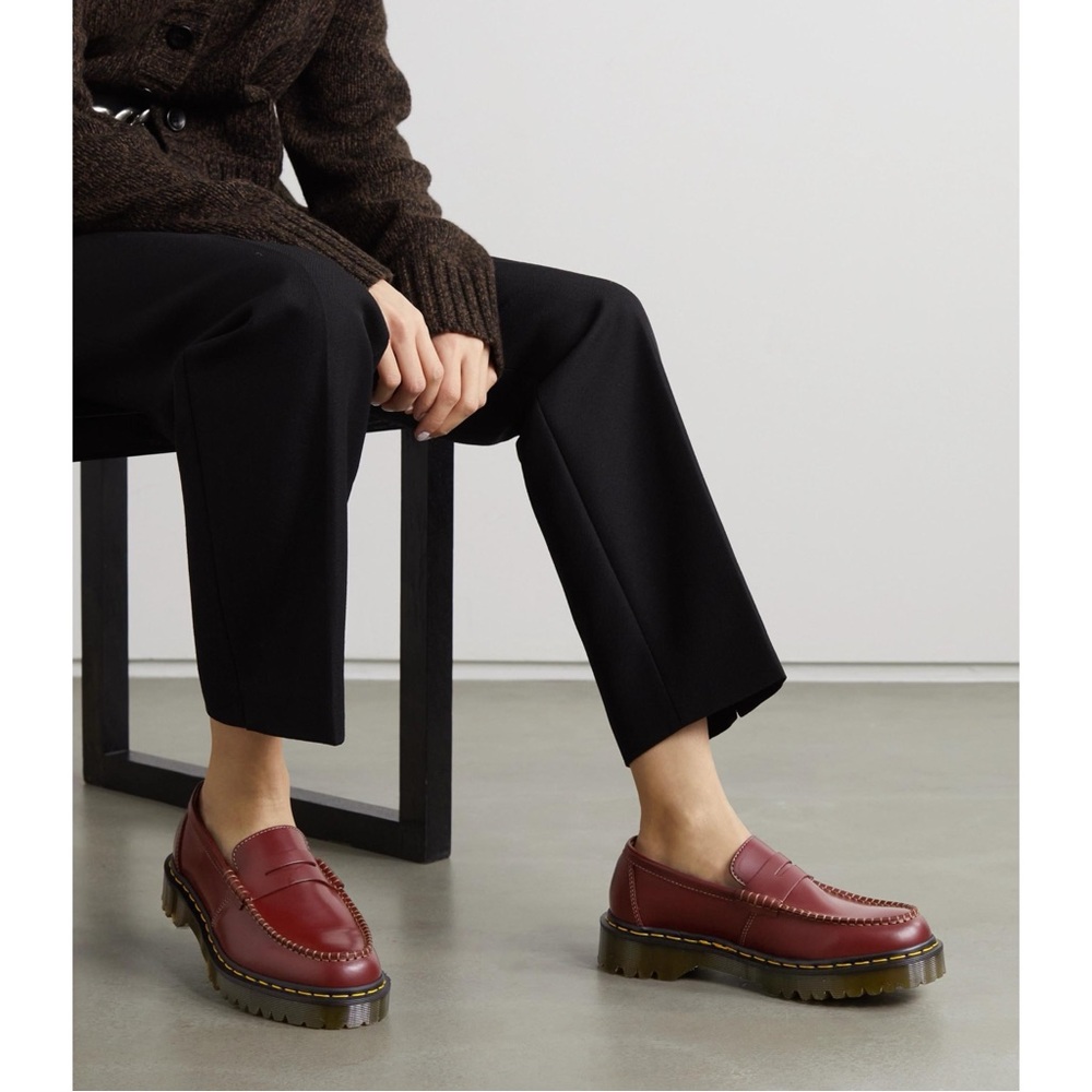 Comme De Garçons X Dr. Martens Penny Loafers